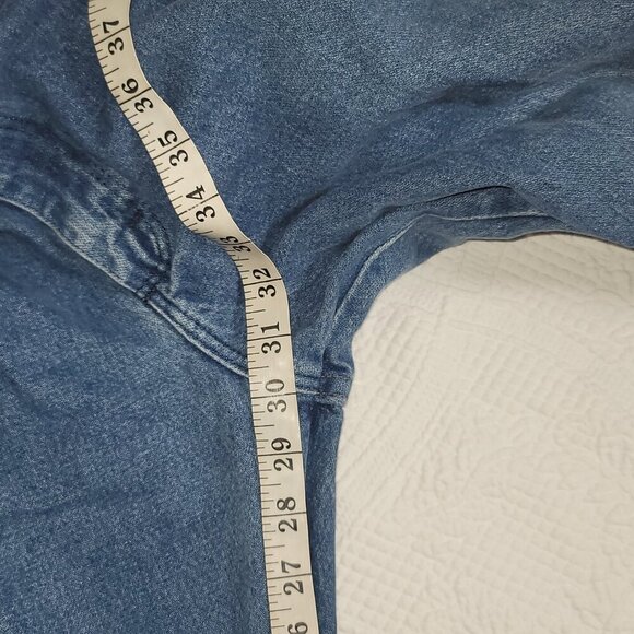 714. Wrangler Jeans Blue Sz 38X32 - Picture 4 of 8